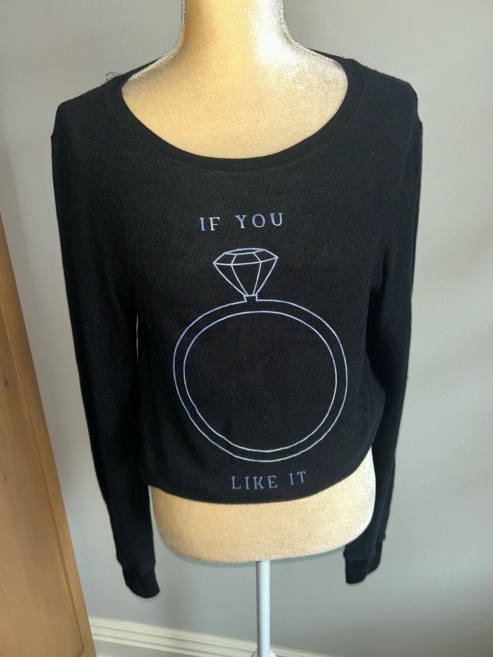 NEW Wildfox If You Like It with Ring Sz XS